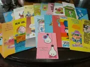 20 NEW Vintage Greeting Cards. BIRTHDAY, RETIREMENT, ANNIVERSARY, GET WELL. 8