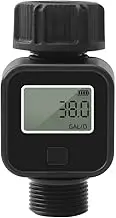 FlowMeter SGS05 Garden Water FlowMeter Digital Display Water Consumption Tester Water FlowVelocity Detector Garden Plant Watering Accessory