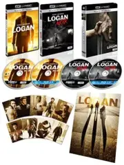 LOGAN 4K ULTRA HD + Blu-ray Movie 4-Disc Set English Audio & Subtitles Region A