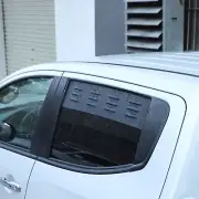 Rear Ventilation Window Louver Shutter Trim for Mitsubishi L200 Triton 2015-2023