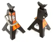 Precision Realistic Model Jack Stands (2) for 1/10 & 1/8 Scale & Rock Crawler