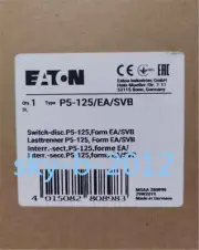 1 PCS NEW IN BOX EATON MOELLER Load isolating switch P5-125/EA/SVB 125A