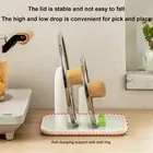 Rabbit Ears Pot Cover Rack Kitchen Double-layer Drain Cutting Board Storage Rack