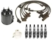 ACDelco Ignition Kit Distributor Rotor Cap Wire & Spark Plugs For GMC Typhoon V6