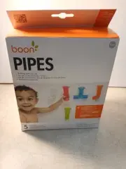 NEW Boon Pipes Building Bath Child Kid Toddler Toy Set of 5 New In Box