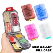 Daily Pill Box Portable Organizer Case Medicine Travel Storage Dispenser Case