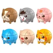 Educational Animal Cubes Puzzle Toy For Creative Learning And Problem Solving