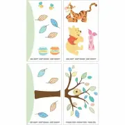 2 Pack Disney Baby Pooh and Friends Removable Wall Decals New!