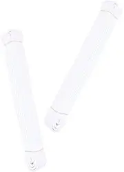 [Yardwe] 2pcs Taekwondo Belt Karate Waist Band Hanging Karate Belt Student Karate Uniform Arts Belt Judo Hapkido Belt Standard Karate Belts Man Clothing Exam Belt Cotton White