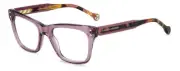 CAROLINA HERRERA HER-0257 Eyeglasses Eye Glasses PINK 35J Authentic New 51mm Wom