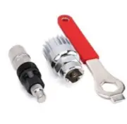 For shimano bottom bracket crank puller crank puller bicycle tool assembly.