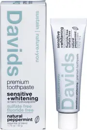 Sensitive + Whitening Peppermint Toothpaste - 50g