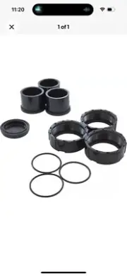 Jandy DEV Filter Universal Half Unions Drain Plug Cap R0461800