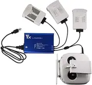 Multi Battery Rapid Balance Charger for DJI Phantom 4 / DJI Phantom 4 Pro/Phantom 4 Pro+ / Phantom 4 Advanced and DJI Phantom 4 Advanced+ Battery and Remote Controller