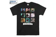 How To Train Your Dragon Characters Toothless T shirt T-shirt