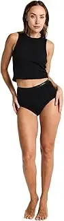 [Modibodi] Period Undies Women's Bikini Full Brief Black Bikini Incontinence Women's Underpants Leak Proof Period Underwear Overnight Absorbency