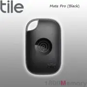 GENUINE Tile Mate Pro Bluetooth Tracker 150m 1 Pack w/ Replaceable Battery Black