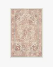 120' x 185' | Machine Washable Runner Rug | Kid & Pet Friendly | Indoor Rug | Kamran Rose Rug | Ruggable