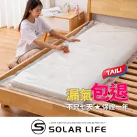 在飛比找松果購物優惠-TAILI 太力 乳膠床墊真空壓縮袋 海綿床墊收納袋 露營床