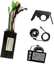 Vuzmode Electric Bike Motor Controller, Sine Wave Controller, for Ebike, 36/48V 26A Sine Wave Controller S866 Display Throttle 8 PAS, Kit, for E-Bike E-Scooter Brushless Controller