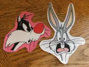Vintage Bugs Bunny & Sylvester Cloth Patches