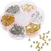 DIYEAH Silicone Earring Backs Stopper Comfortable Locking Earring Lifters Safe and Durable Accessories Mixed Pack Box for Jewelry Making and Replacement