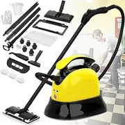 Multipurpose Steam Cleaner, Powerful Steamer with 21 Accessories, Steam Mop Cleaner with 0.8L Tank for Car Seat, Upholstery, Sofa, Bathroom, Kitchen, Floor, Window, Carpet