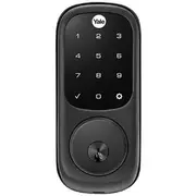 Yale Assure Lock Keyed with Yale Home Module Matt Black