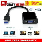 USB 3.0 to VGA Multi Display Adapter External Video Card For Window XP 7 8
