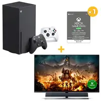 在飛比找蝦皮商城優惠-XSX主機+ XGPU 3個月x1+ XBOX手把+ 55吋