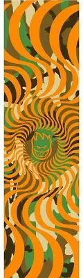 Spitfire Wheels Mob Classic Swirl Orange/Camo Griptape - 9" x 33"