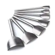 UUJOLY 7 Pcs Leather Half-Round Shaped Cutter Leathercraft Punching Tools Punch
