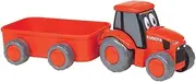 New-Ray Pre-School Kubota Lil' Orange Farm Tractor and Wagon