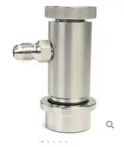 Stainless Steel Flow Control Ball Lock Disconnect Home Brew Beer