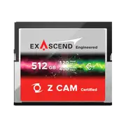 Exascend CFast 2.0 memory card, 512GB