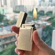 US Stock JTDunant Diamond Head Lighter Butane Gas Refill Cigarette Smoking Tool