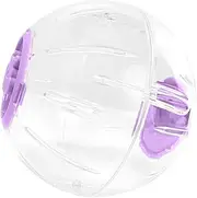 Chinchilla Ball | Running Ball for Hamsters | Clear Small Animal Cage Stuff for Floor Exploration Interactive Play Pet Fitness Outdoor