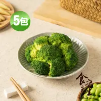 在飛比找momo購物網優惠-【食安先生】綠花椰菜X5包(500g/包)