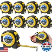 Youyole 10 Pack Tape Measure with Fractions 1/8 Steel Measuring Tape Retracta