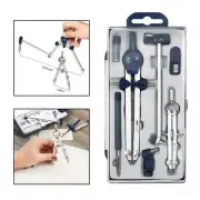 7Pcs/Set Adjustable Precision Drawing Compass & Technical Set f/ School Drafting