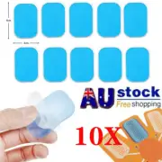 10Pcs Gel Pads Replacement for ABS EMS Abdominal Stimulator Muscle Trainer AUS