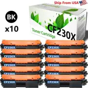 10PK CF230X 230X Toner Cartridge for Pro M203dw M203dn M203d M227d