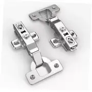 Soft Close Cabinet Hinges，Silent Hydraulic Cupboard Full Overlay 10 Pack