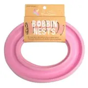 Bobbin Nest~Pink, Bobbin Ring,Storage,Holder, Regular Size