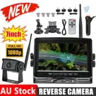 7" Wireless Reverse Camera Reversing Rear View Waterproof For Truck Caravan Car