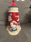 Blue Sky Clayworks HELLO KITTY Light House Cookie Jar Canister 2024