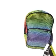 Eastport Rainbow Backpack Mesh Bag Adult Teen School Colorful Fantasy