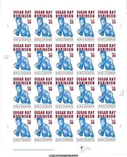 Sugar Ray Robinson Sheet 20 Mint US Postage 39c Stamps 4020 by USPS