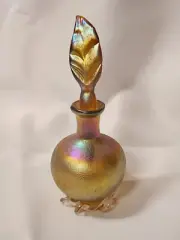Gold Luster Perfume Bottle.