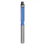 Flush Trim Router Bit 1/4" Shank 1/4" Dia for Woodworking Blue New